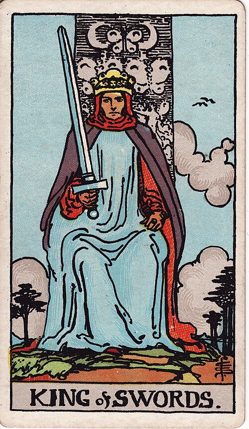King of Swords tarot card